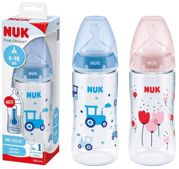 NUK First Choice+ PA Flasche mit Temperature