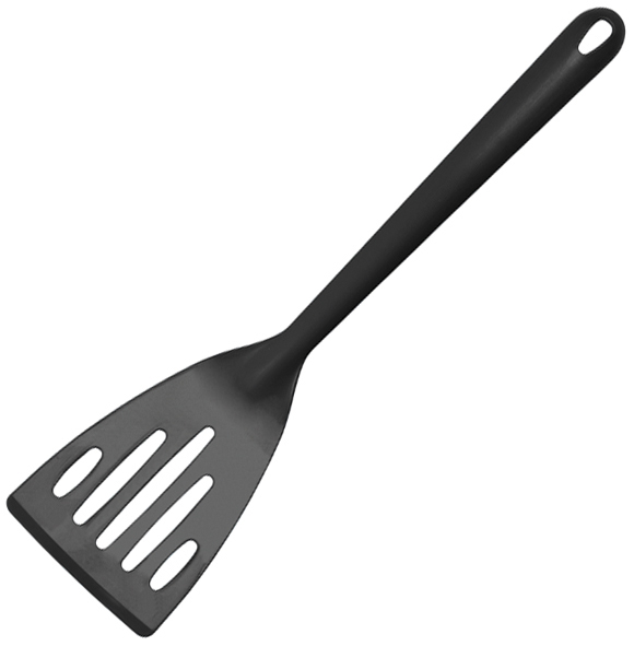 Kitchen helper spatula 32.5cm black