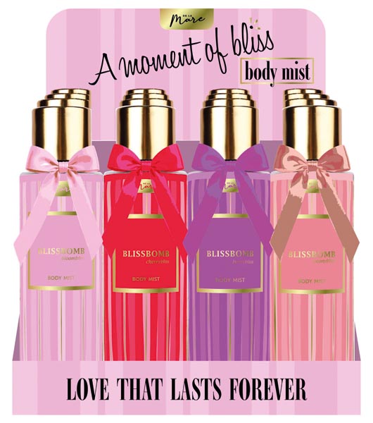 Parfüm Mare Bodymist 250ml Blissbomb 4fach sort.