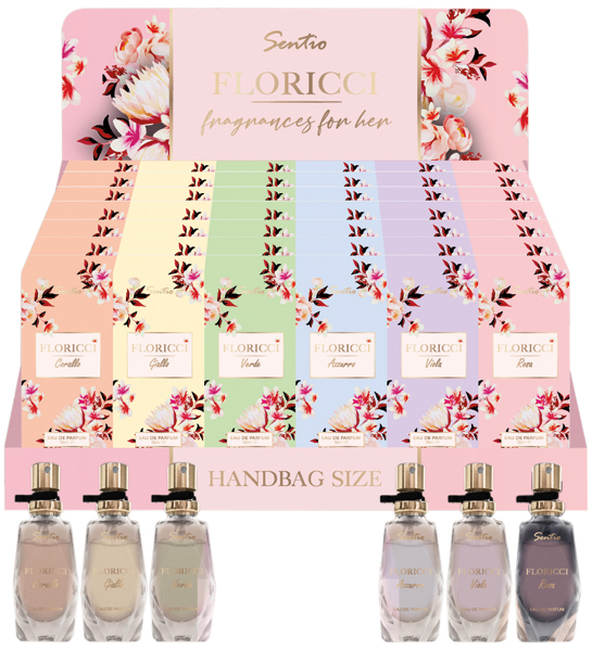 Parfum SENTIO 15ml Floricci 60St. 6as.disp.