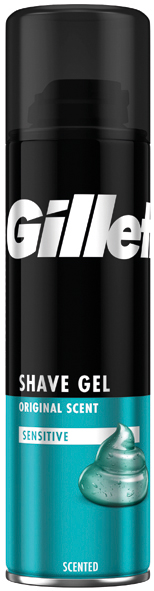 Gel de rasage Gillette 200ml Peaux sensibles