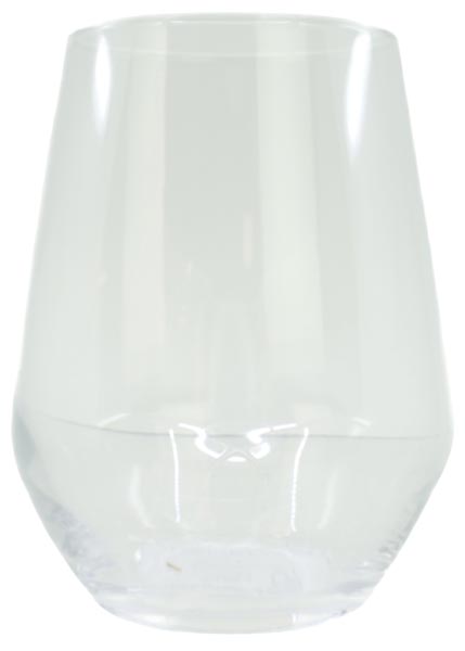 Verre à boire LIMA 400ml, forme ovale,