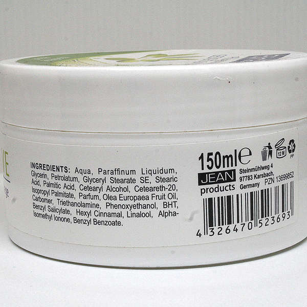 Elina Olive Hautpflegecreme 150ml in Dose