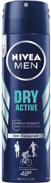 Nivea Deospray 150ml For Men Dry Active