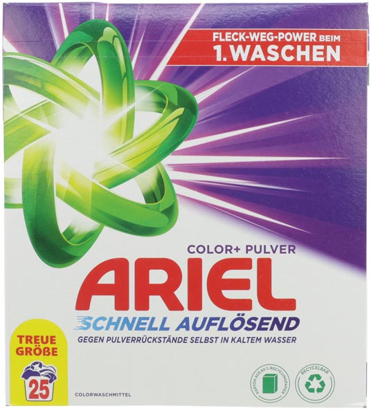 Ariel Waschpulver 1,5kg Color 25 WL