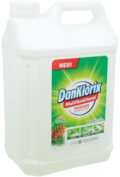 Dan Klorix Hygienereiniger 1,5 Liter 72er Display
