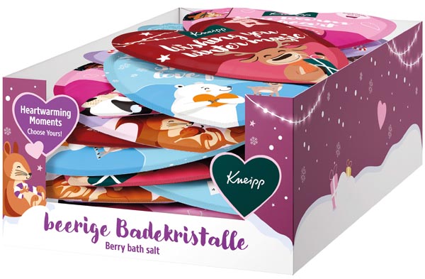 Kneipp Badekristalle Herzform sortiert 40g 4x6