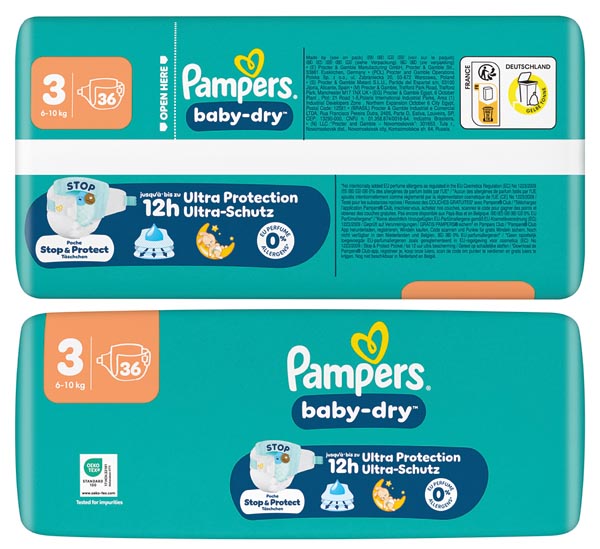 Pampers Baby Dry Size 3 Midi (5-9kg) 35 pcs