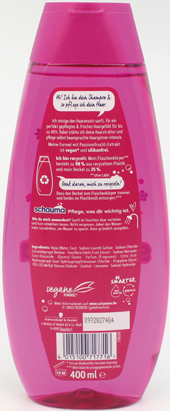 Schauma Shampoo 400ml Fresh it Up!