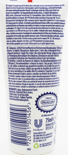 Signal Zahngel Kinder 0-6 Jahre 50ml