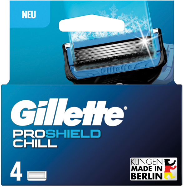 Gilette ProShield Chill 4pcs Lames