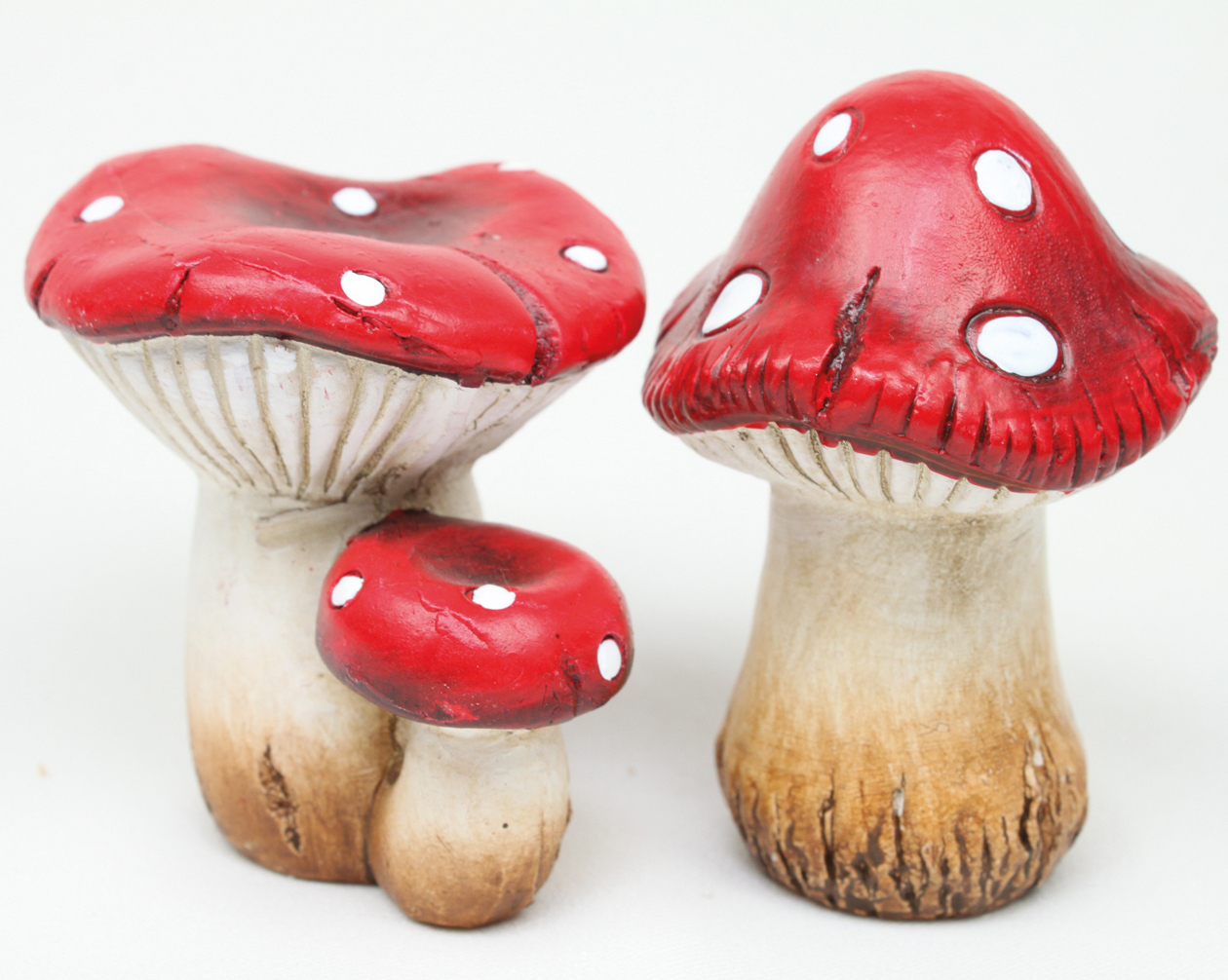 Ceramic mushroom 8x7cm, 2 assorted