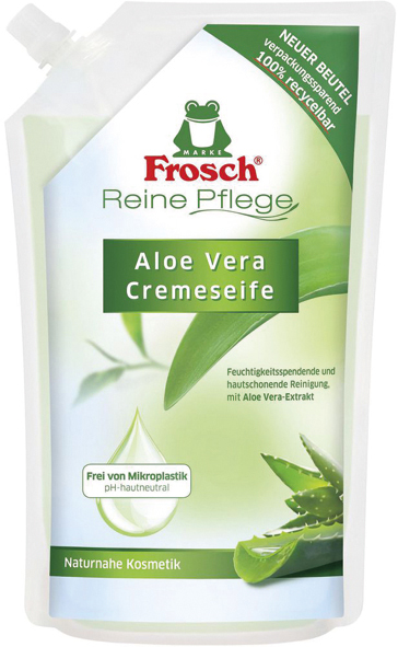 Frosch Cremeseife Aloe Vera 500ml Nachfüllbeutel