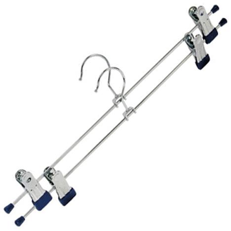 Coat Hanger Metal Trouser 2pcs, 30cm