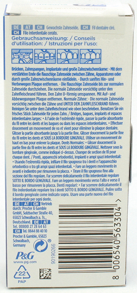 Oral B Zahnseide Superfloss 50er