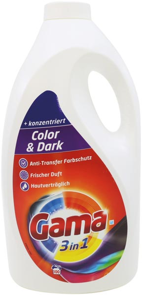 Gama Liquid detergent color 5l 100sc