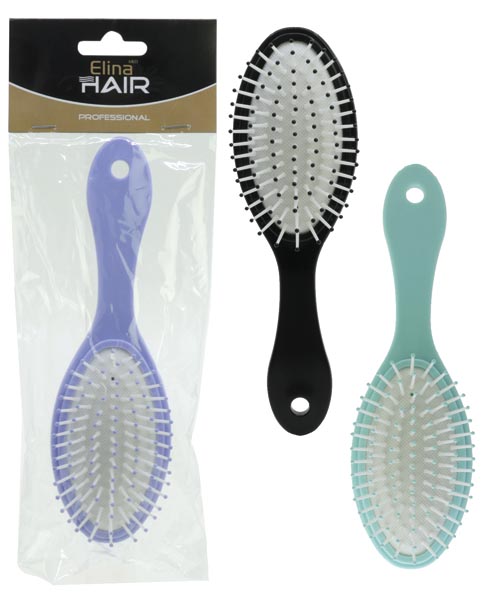 Haarbürste oval 20cm mit Noppen für Kopfmassage 3