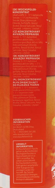Kuschelweich softener L Emotions Geborgenheit