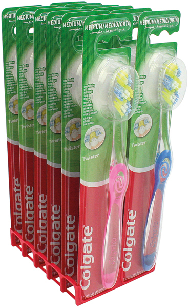 Toothbrush Colgate Twister Fresh medium