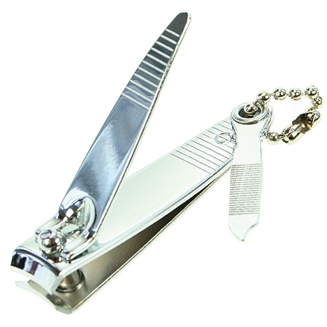 Nail Clipper 5.5cm chromed with file