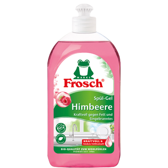 Gel de rinçage à la framboise Frog 500ml