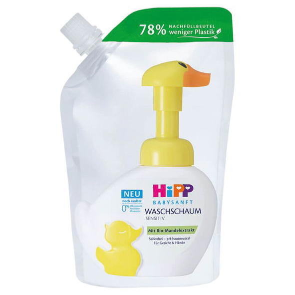 Hipp Babysanft Mousse nettoyante 250ml rechargeme