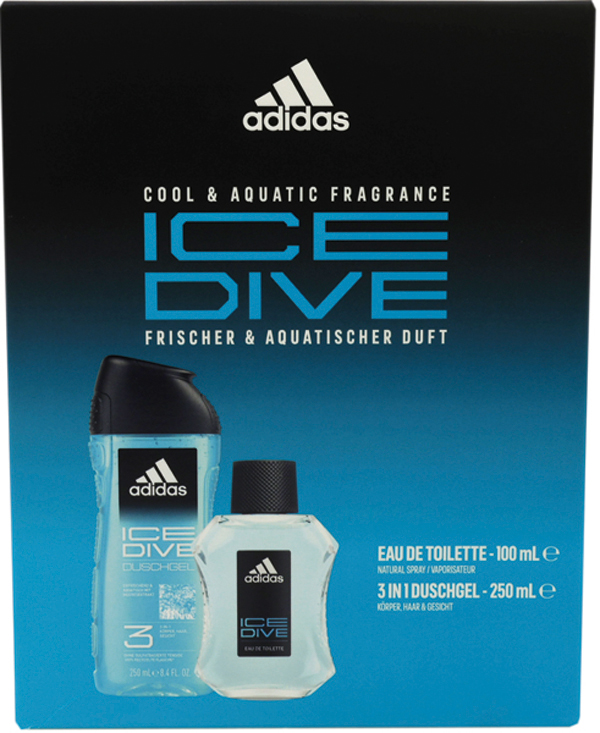 Adidas GP EdT 50ml + Dusch 250ml Ice Dive