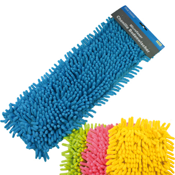 Floor Wiper Microfibre Chenille 40x12cm colour