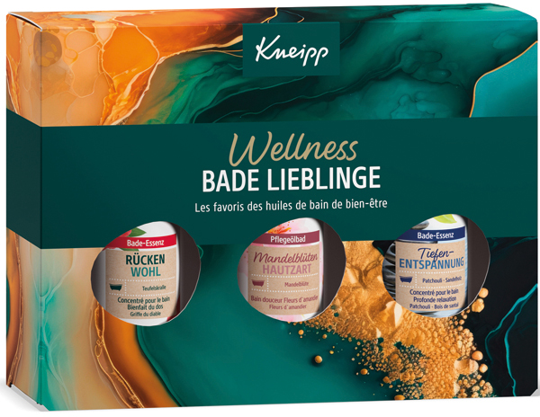 PP Kneipp bath oil collection "favourites" 3x20ml