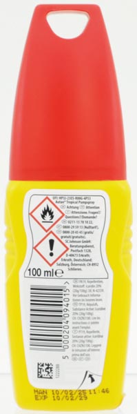 Autan Tropical Pumpspray 100ml