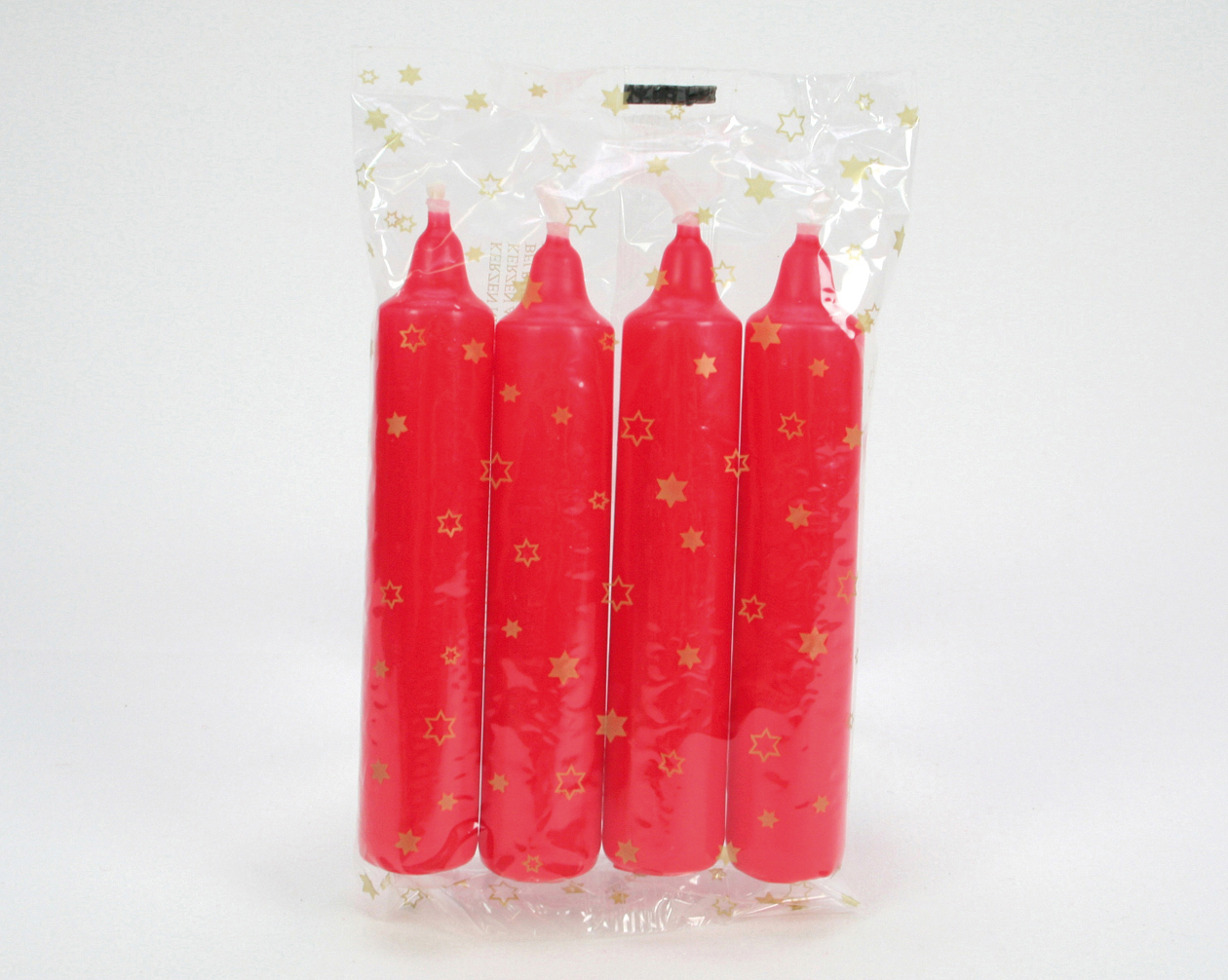 Advent candles 12er / 4er bag red