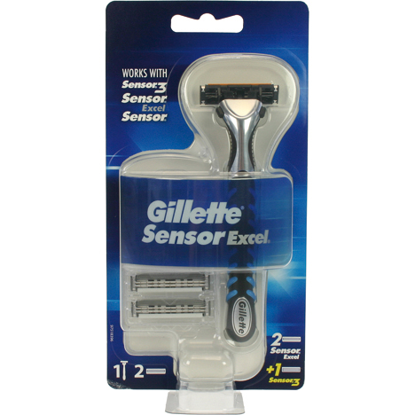 Gillette Razor Sensor Excel + 3 blades