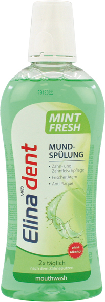 Bain de bouche Elina 500ml menthe 3in1