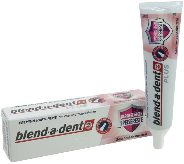 Blend-a-Dent dentaire adhésive crème 40g miettes