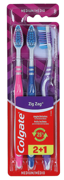 Toothbrush COLGATE Zig Zagmedium triple pack