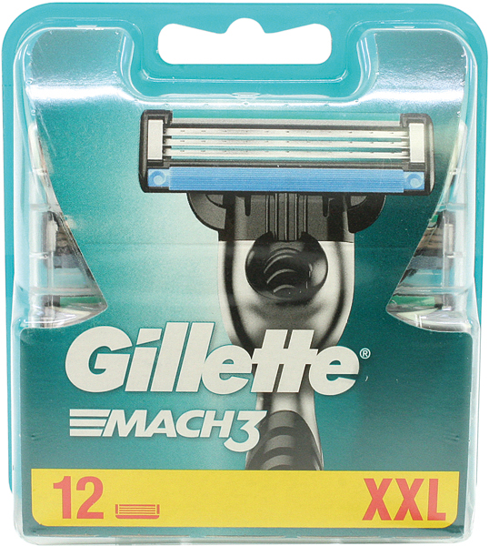 Gillette Mach3 12pc Blades