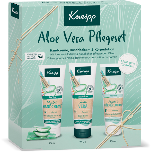 Kneipp GP Aloe Vera Pflegeset 3x75ml Duschbalsam,