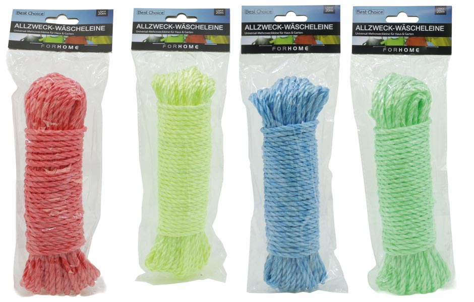 all-purpose rope usable as washing line 20m
