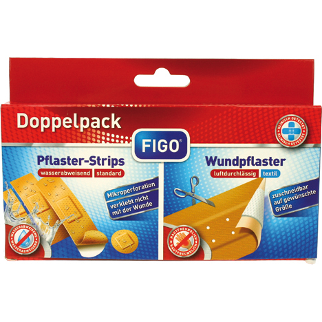 Wundverband Doppelpack 50x6cm + Strips 20er