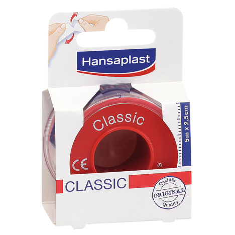 Hansaplast Band Aid Fixing Tape 5m x 2,5cm