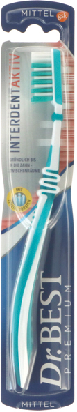 Dr. Best brosse à dents Interdent Active Medium