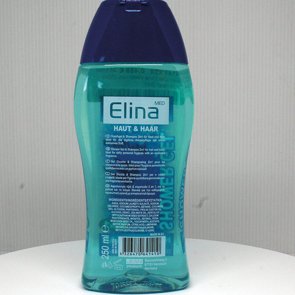 Elina gel douche & shampooing Wellness 2en1 250ml