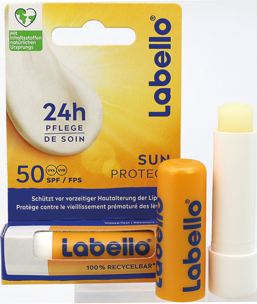 Labello Baume à lèvres solaire SPF 30, 4,8g