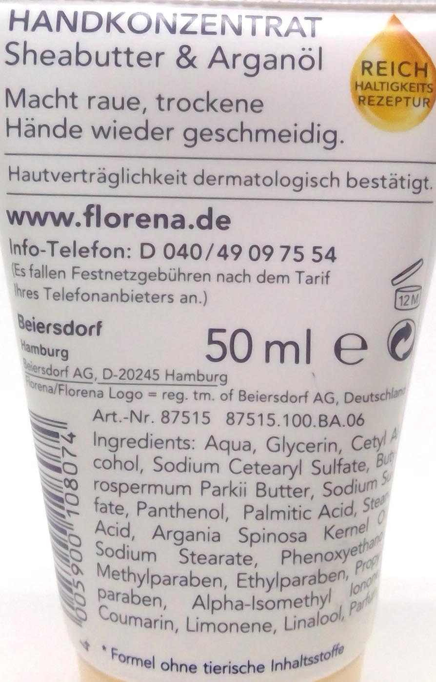 Florena handcream 50ml Arganoil&sheabutter