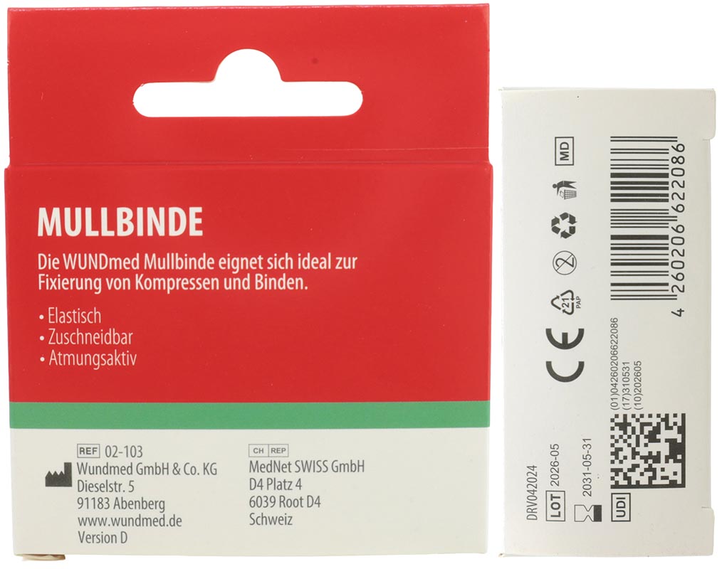 Bandage Gauze 4mx6cm