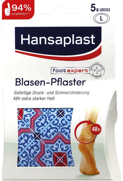 Hansaplast Blasenpflaster für Fersen 5er