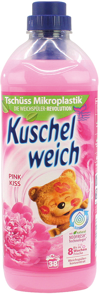 Kuschelweich softener 1l Pink Kiss 38 sc