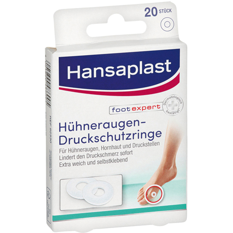 Hansaplast Hühneraugen Druckschutzringe 20er