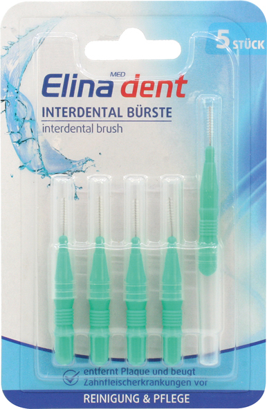 Interdental Brush Elina 5pcs on card