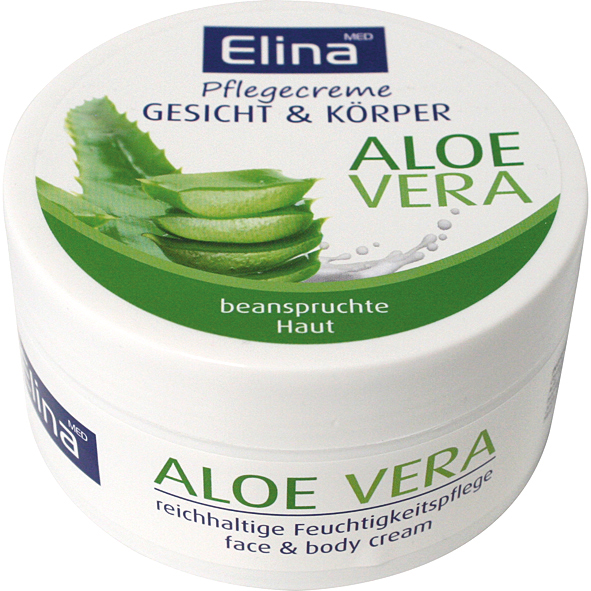 Elina Aloe Vera skin care cream 150ml in jar